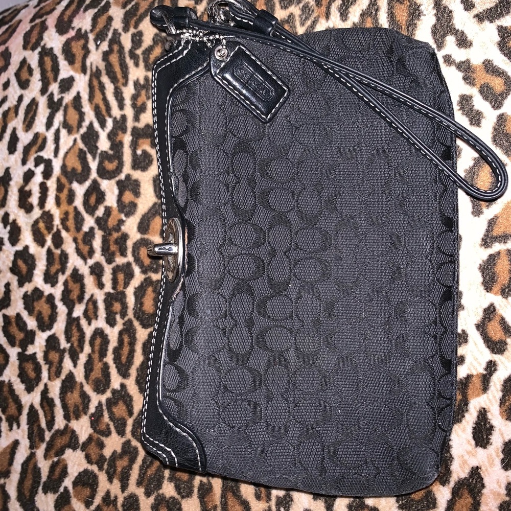 Authentic Coach Wristlet